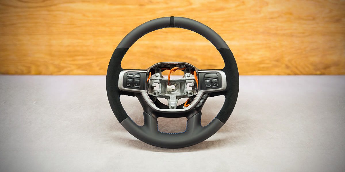 RAM 2500 Custom steering wheel