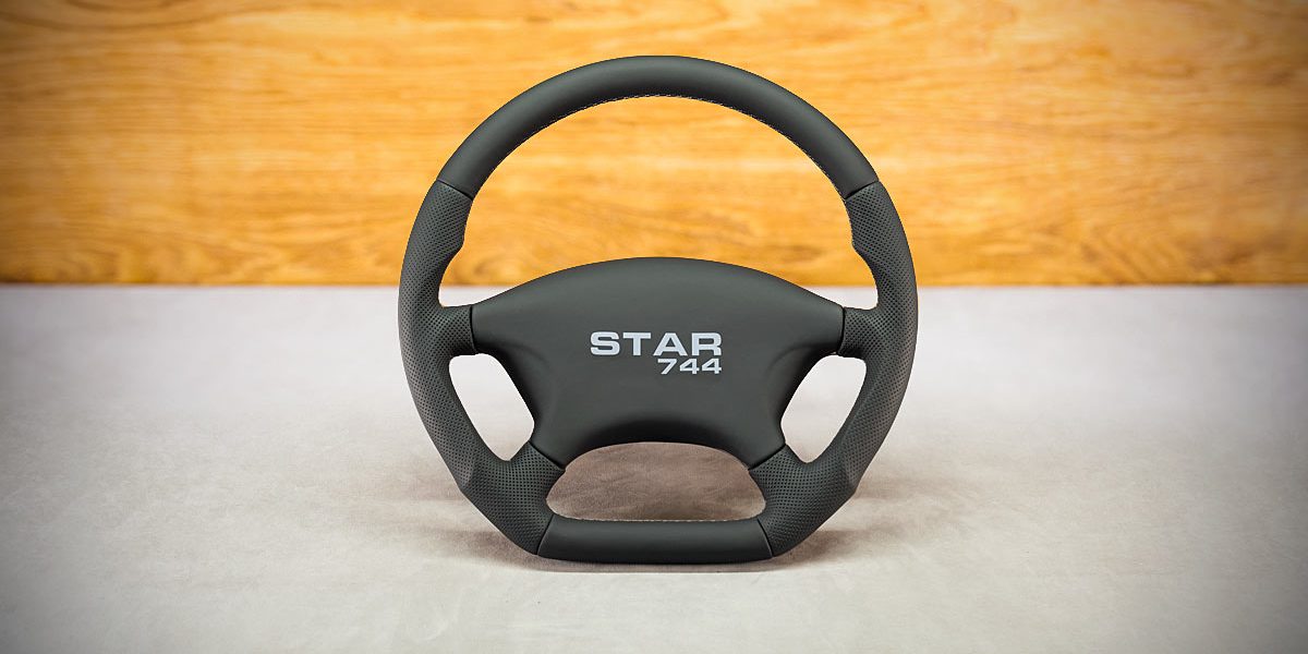Star 744 Custom steering wheel