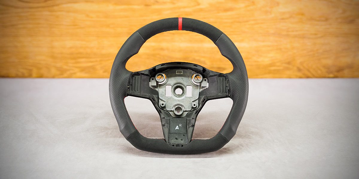 Tesla Model 3 Custom steering wheel