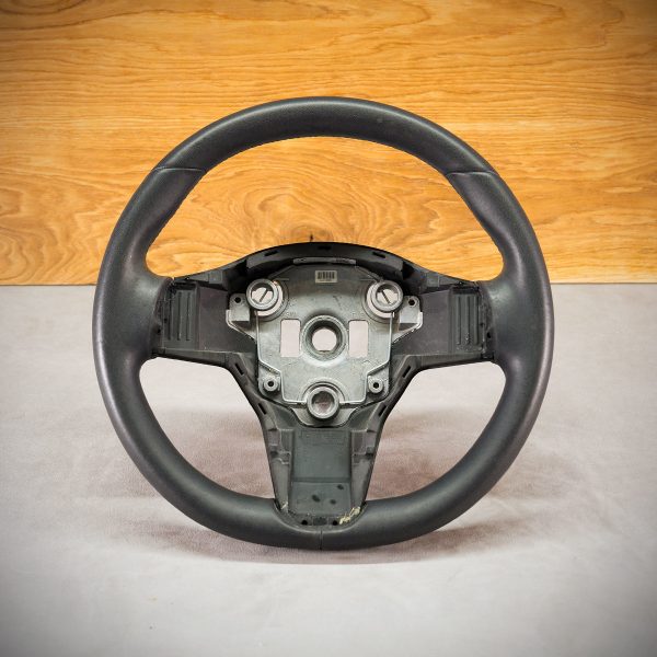 Tesla Model 3 steering wheel before modification
