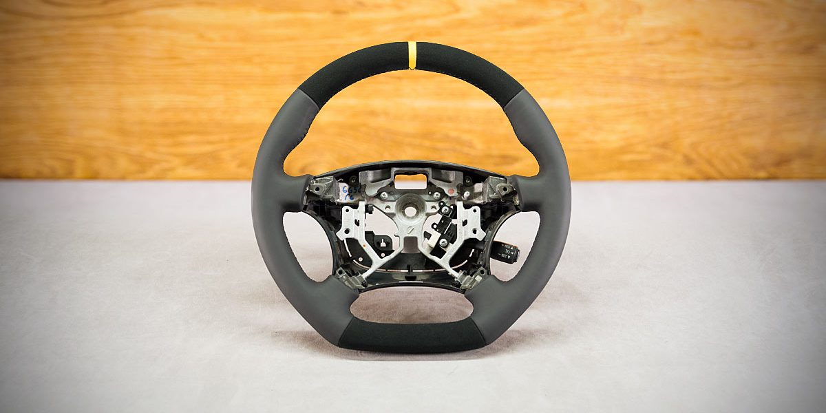 Toyota Land Cruiser Custom steering wheel