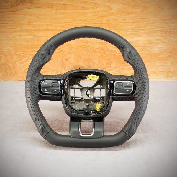 Toyota Proace steering wheel after modification