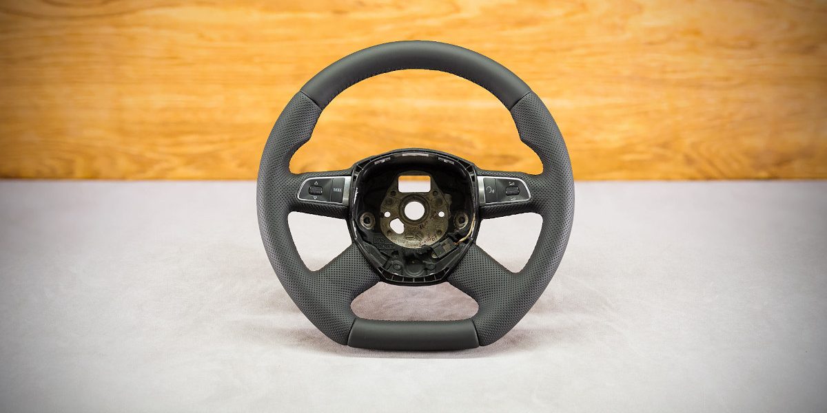 Audi A4 B8 Custom steering wheel
