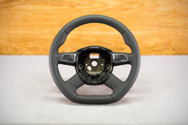 Audi A4 B8 Custom steering wheel