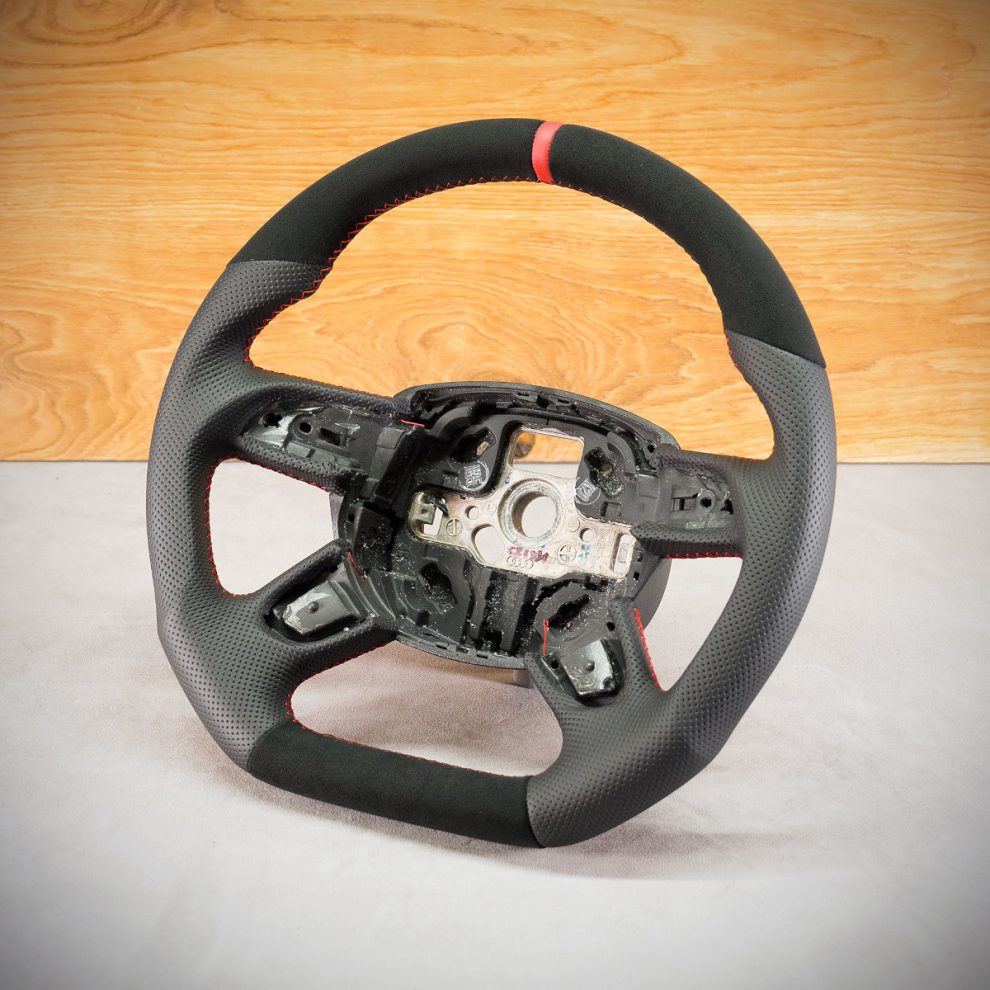 Audi A4 B8 Custom steering wheel