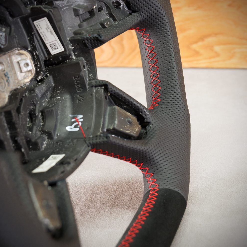 Audi A4 B8 Custom steering wheel