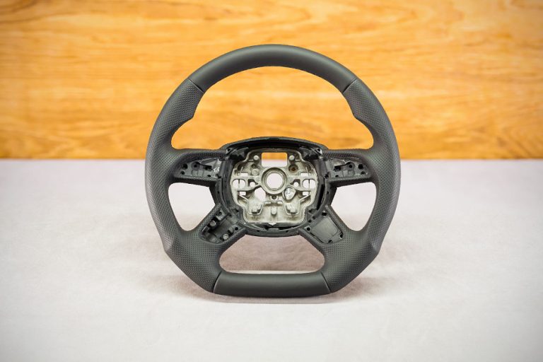 Audi A6 C7 Custom steering wheel