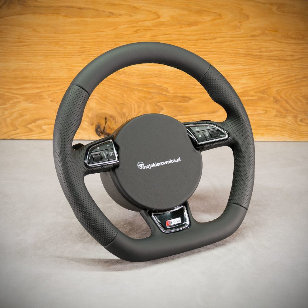 Audi A6 C7 Custom steering wheel