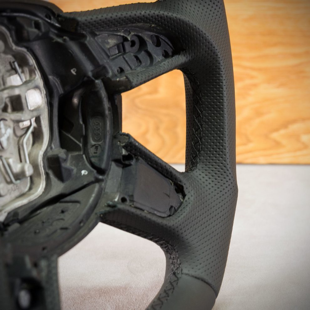 Audi A6 C7 Custom steering wheel