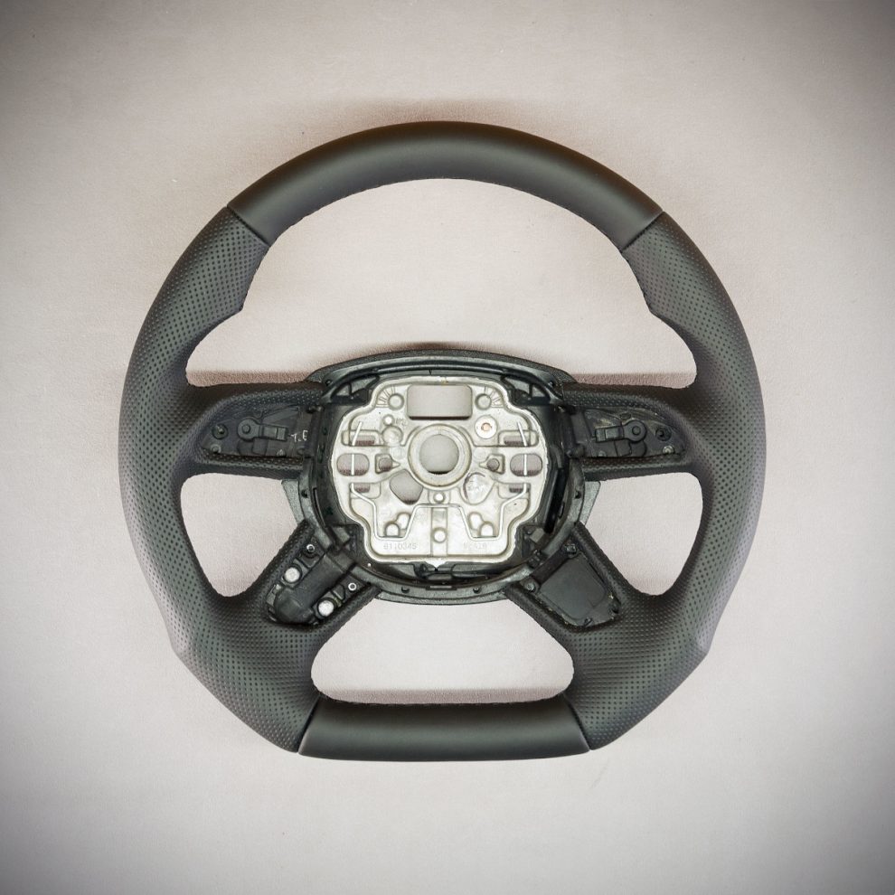 Audi A6 C7 Custom steering wheel