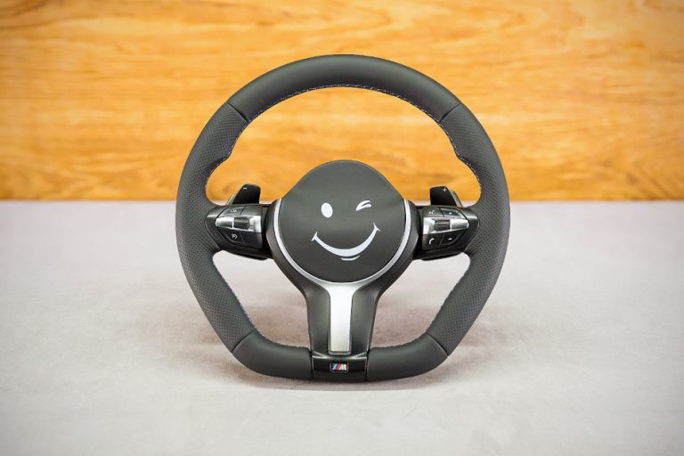 BMW F06 Custom steering wheel