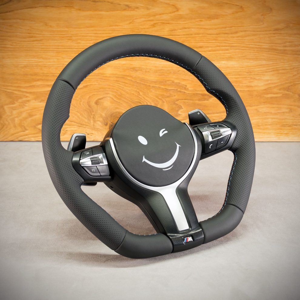 BMW F06 Custom steering wheel