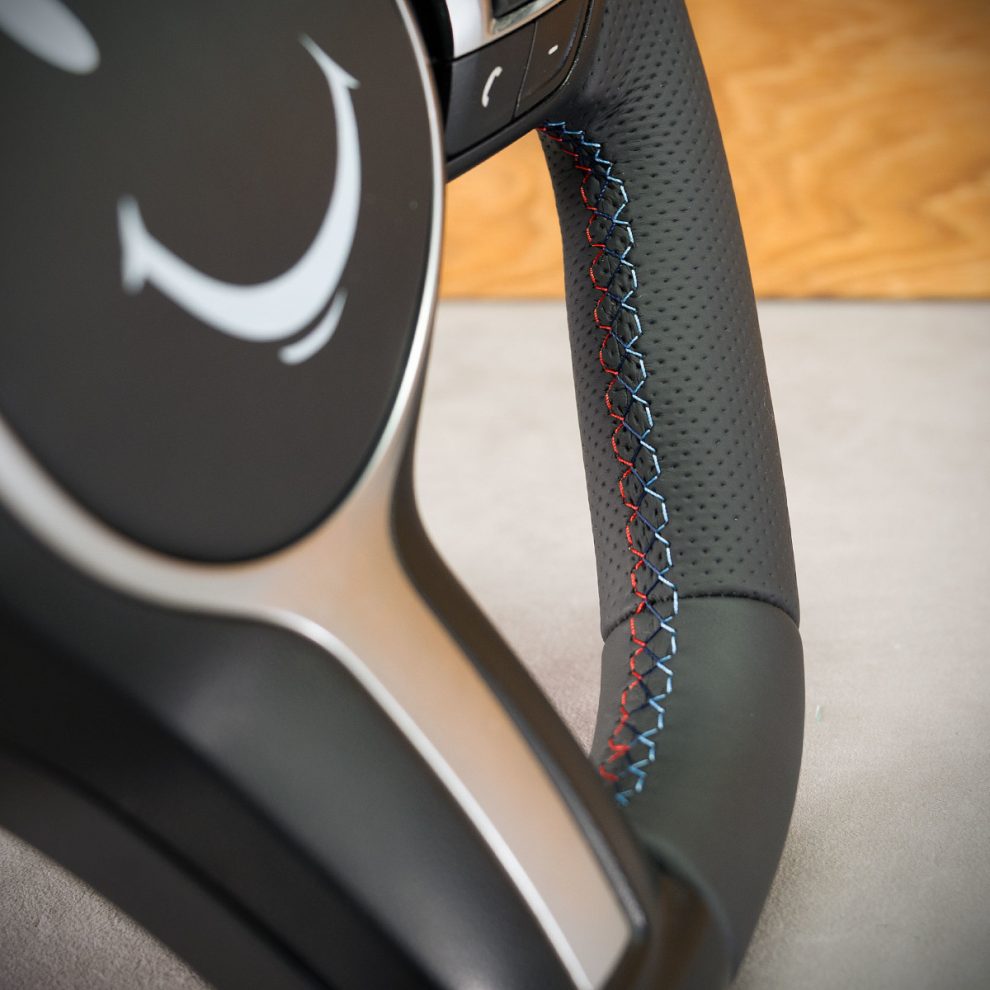 BMW F06 Custom steering wheel
