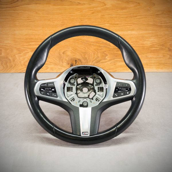 BMW F44 steering wheel before modification