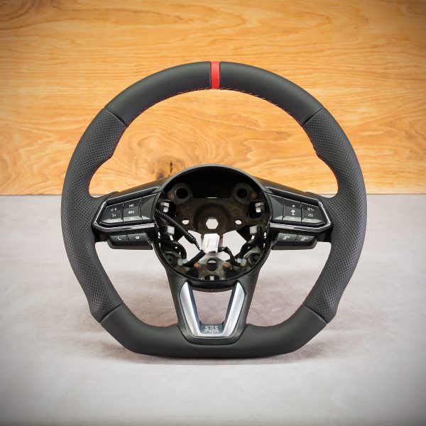 Mazda CX-5 steering wheel after modification