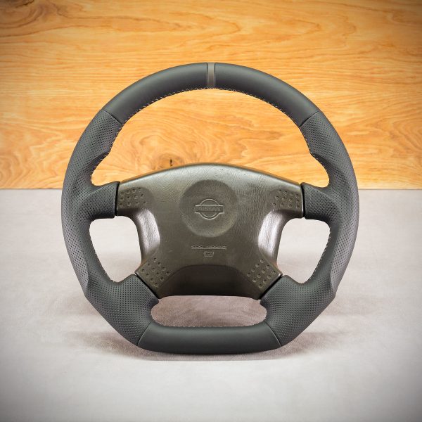 Nissan Patrol steering wheel after modification