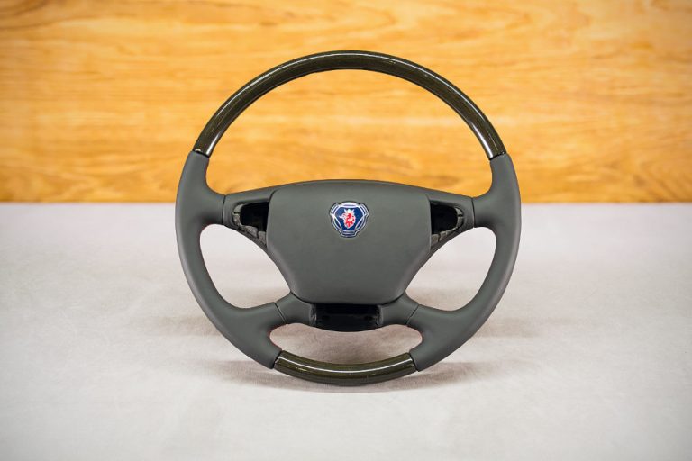 Scania R Custom steering wheel
