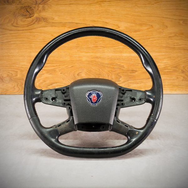 Scania S steering wheel before upholstery
