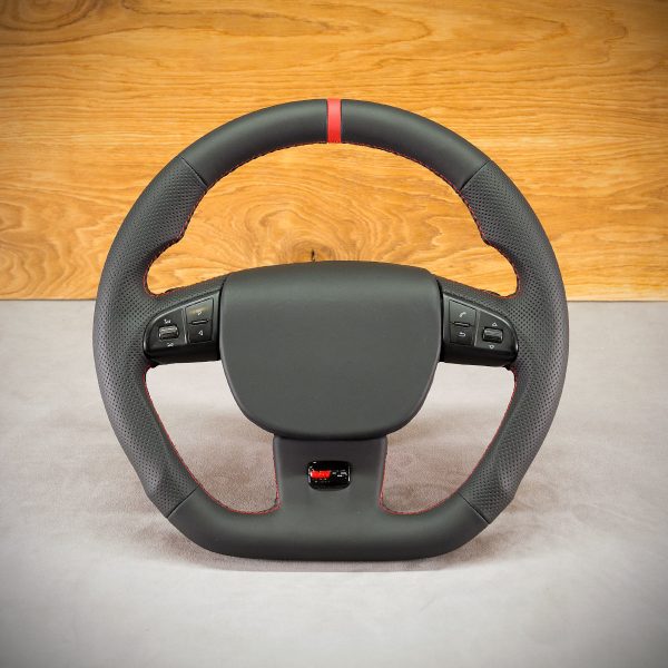 Skoda Octavia Mk2 VRS steering wheel after modification