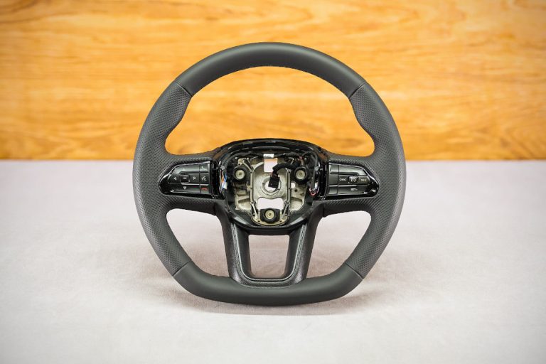 Dodge RAM Custom steering wheel