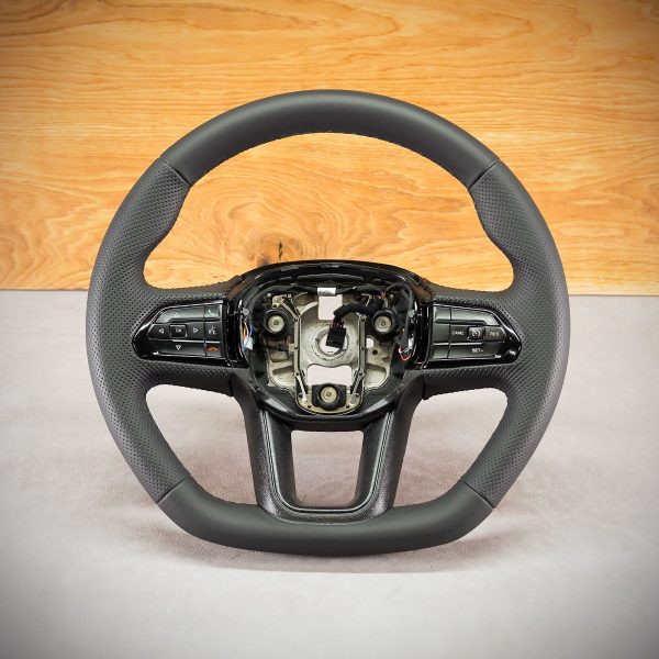 Dodge RAM steering wheel after modification