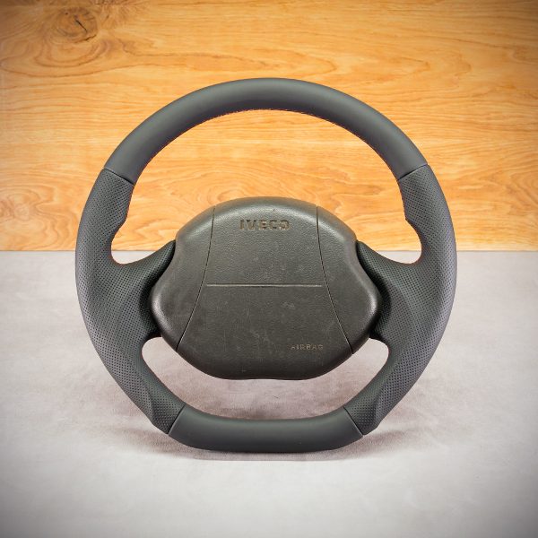 Iveco Daily steering wheel after modification