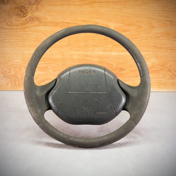 Iveco Daily steering wheel before modification