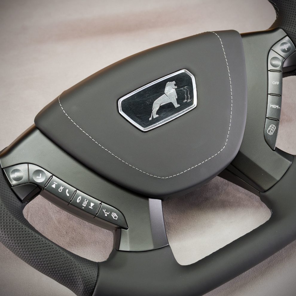 MAN TGX Custom steering wheel