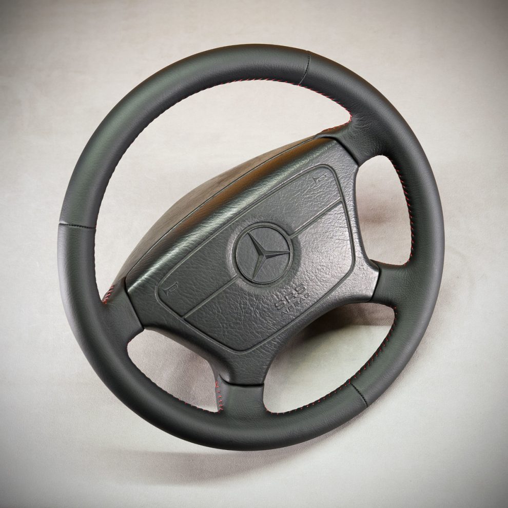 Mercedes-Benz 190 Custom steering wheel