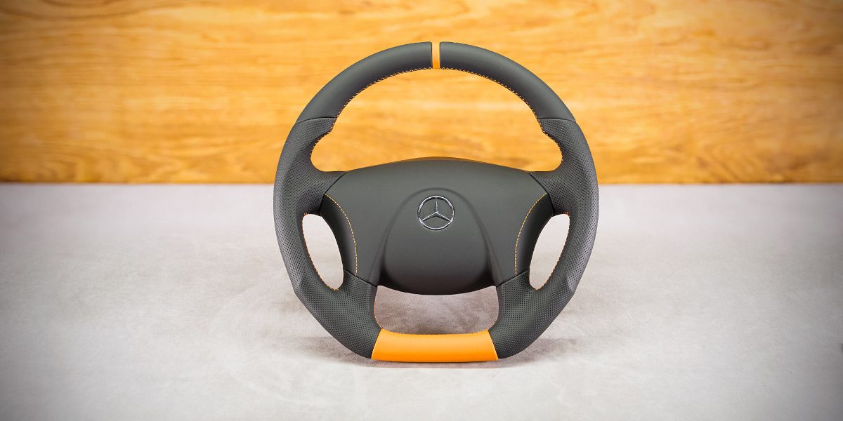 Mercedes-Benz Atego Custom steering wheel