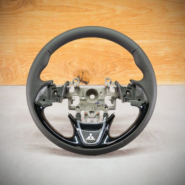 Mitsubishi Eclipse steering wheel after upholstery