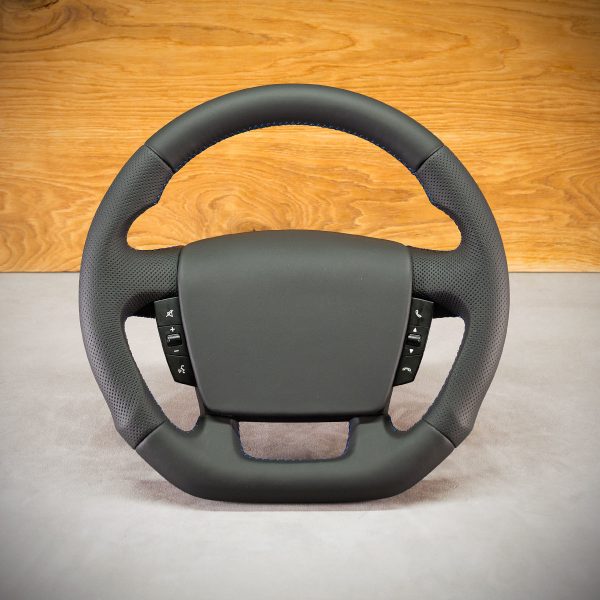 RAM ProMaster steering wheel after modification