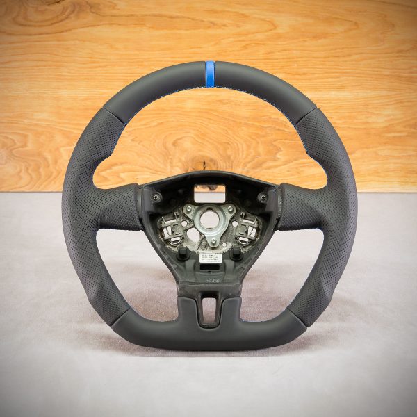 Volkswagen Transporter T5 steering wheel after modification