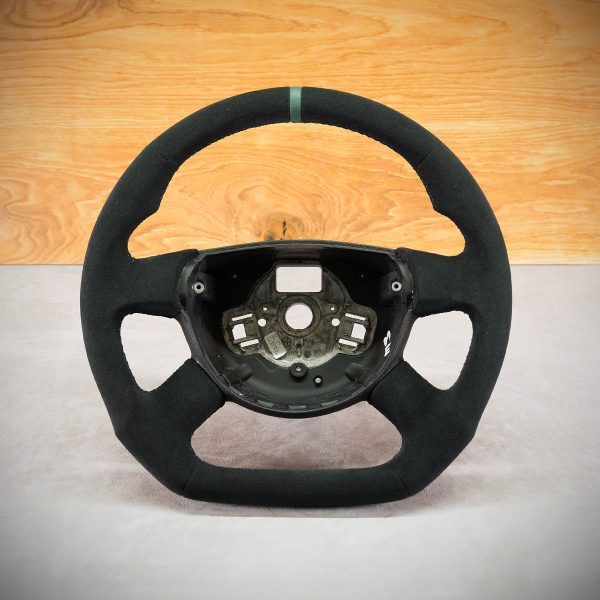 Volkswagen Transporter T5 steering wheel after modification Volkswagen Transporter T5 steering wheel after modification