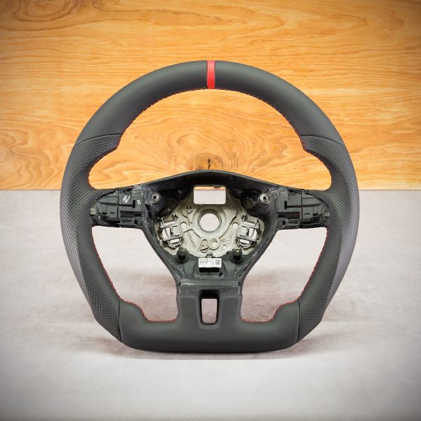 Volkswagen Transporter T6 steering wheel after modification