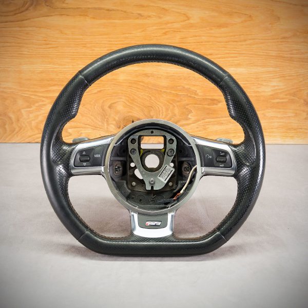 Audi RS3 steering wheel before upholstery