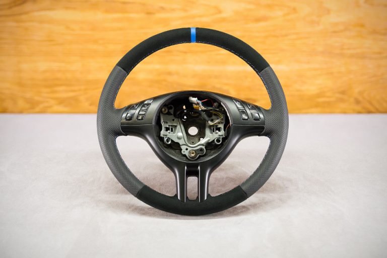 BMW E46 Custom steering wheel