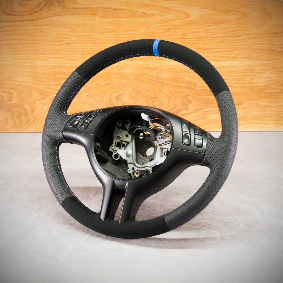 BMW E46 Custom steering wheel