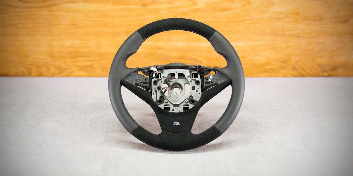 BMW E61 Custom steering wheel