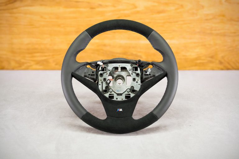 BMW E61 Custom steering wheel
