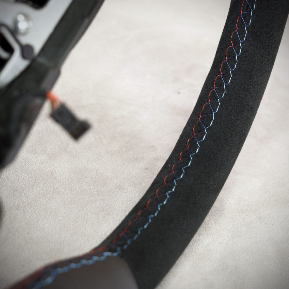 BMW E61 Custom steering wheel