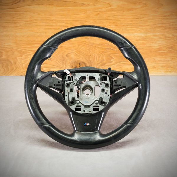 BMW E61 steering wheel before upholstery