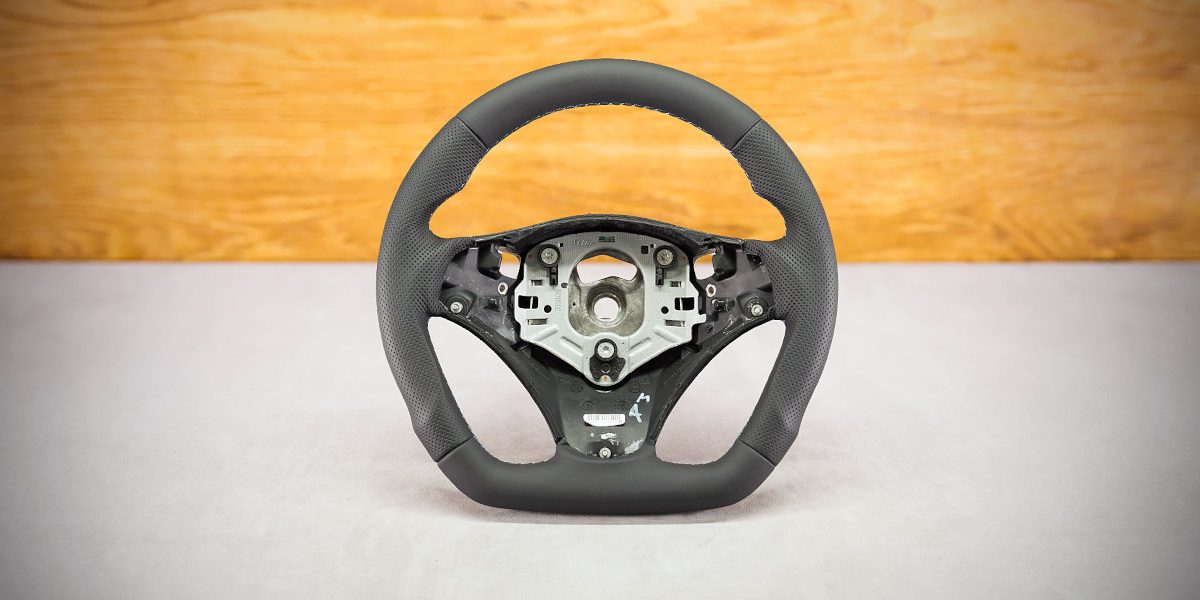 BMW E93 Custom steering wheel