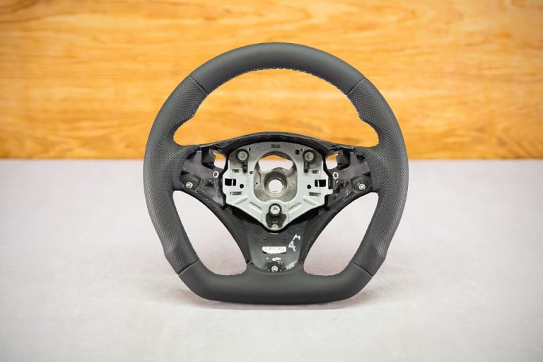 BMW E93 Custom steering wheel