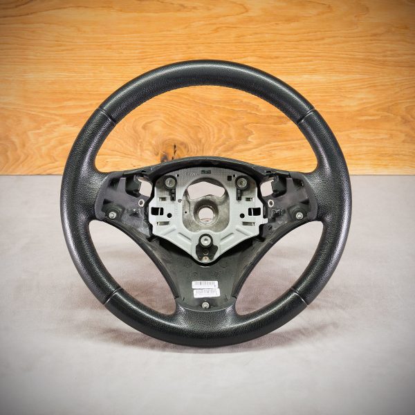 BMW E93 steering wheel before modification