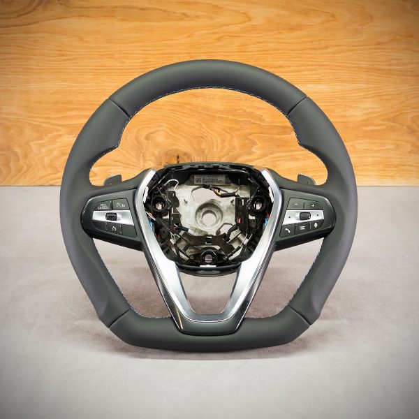 BMW X4 G02 steering wheel after modification