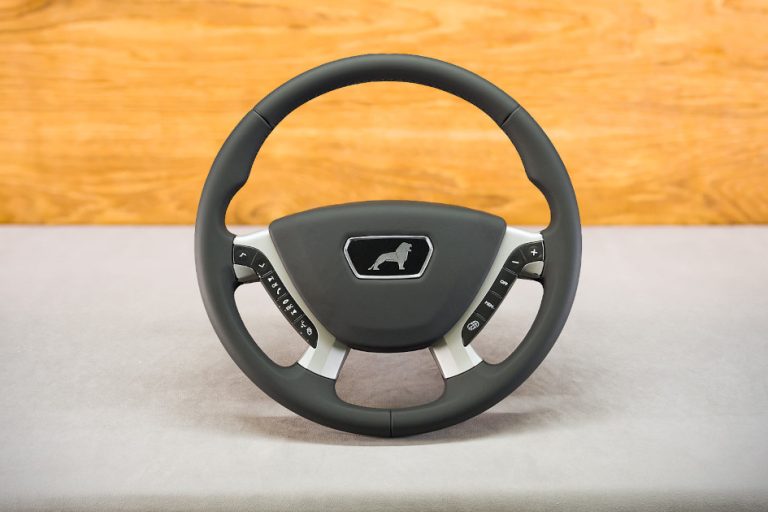 MAN TGX Custom steering wheel