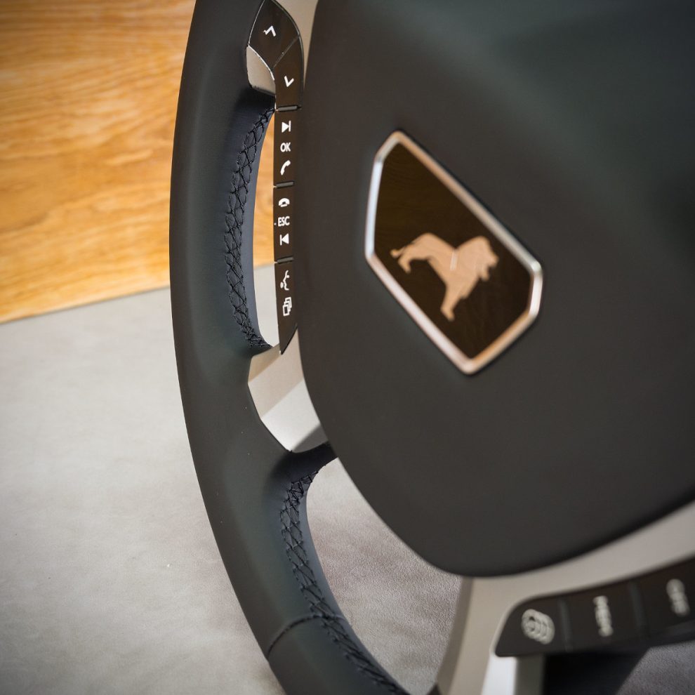 MAN TGX Custom steering wheel