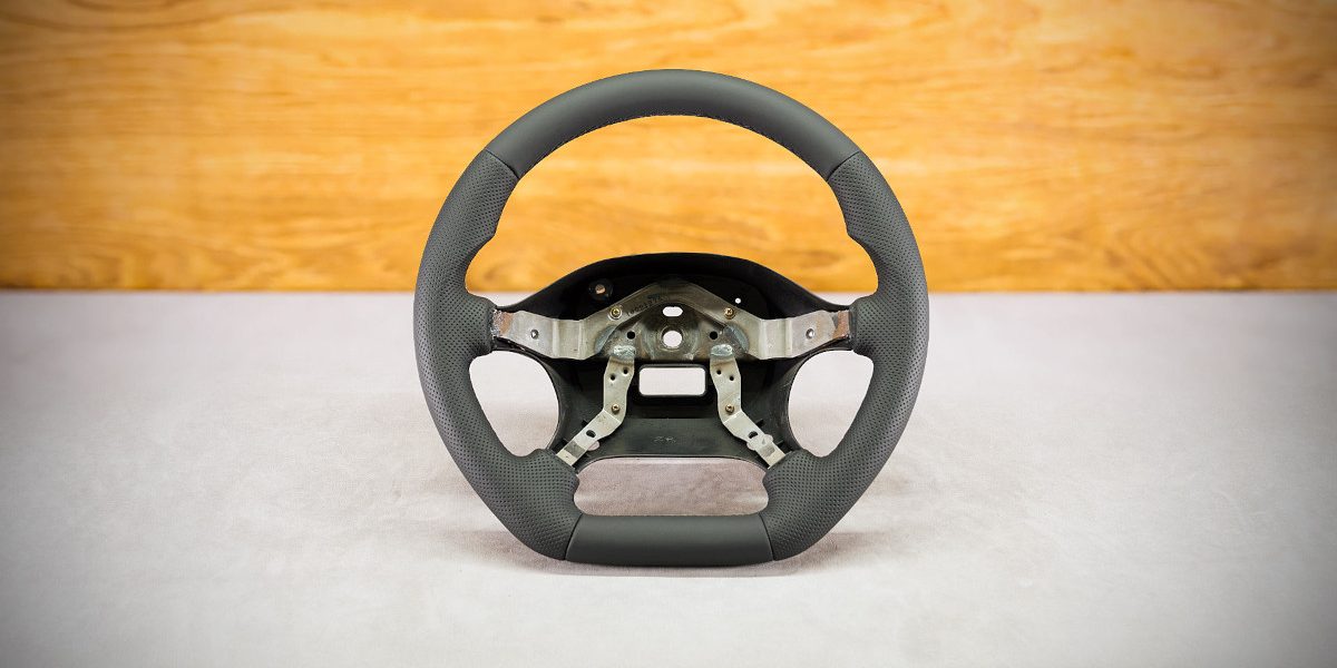 Mazda 323F BA Custom steering wheel