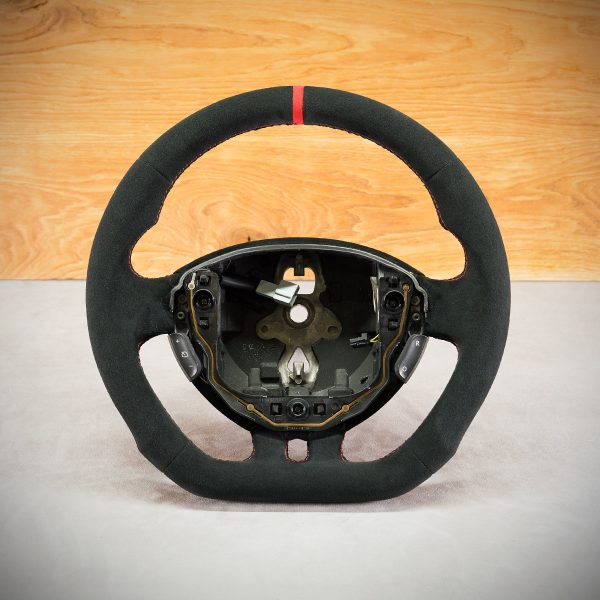 Renault Clio III steering wheel after modification Renault Clio III steering wheel after modification